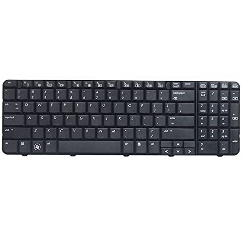 WISTAR Laptop Keyboard Compatible for HP Compaq CQ60 G60 G60-120US G60- G60-530US G60-531CA CQ60-420ER G60-116TX G60-204TU 496771-001 496771-121 502958-001 535009-001 90.4AH07.S0G 9J.N0Y82.A0E